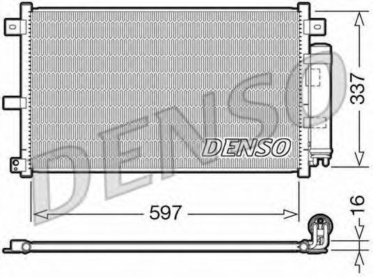 Конденсатор, кондиціонер DENSO DCN44001