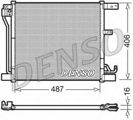 Конденсатор, кондиционер DENSO DCN46018